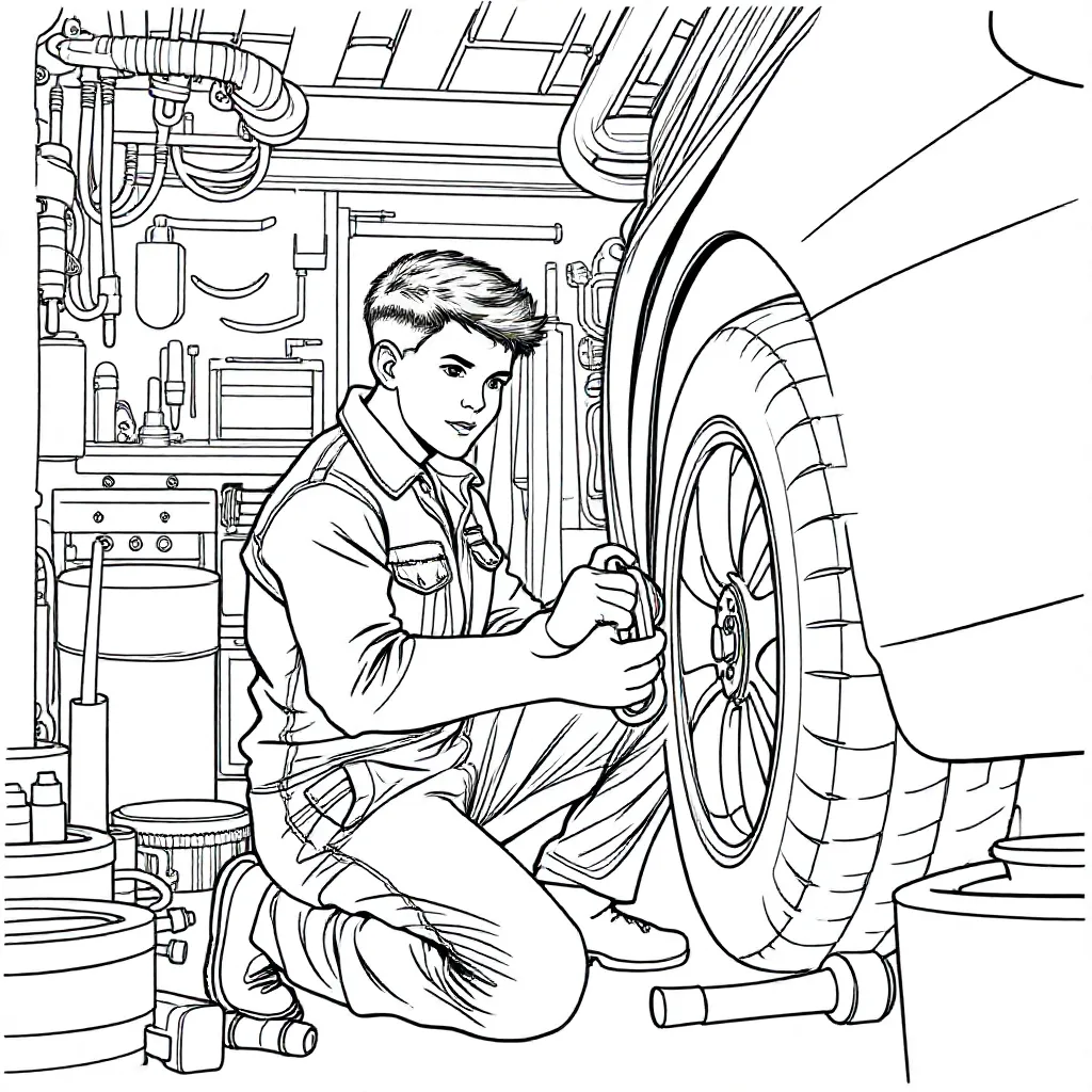 Childrens coloring page