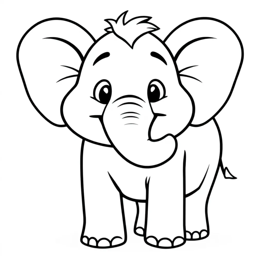 Free Animal Coloring Pages for Kids