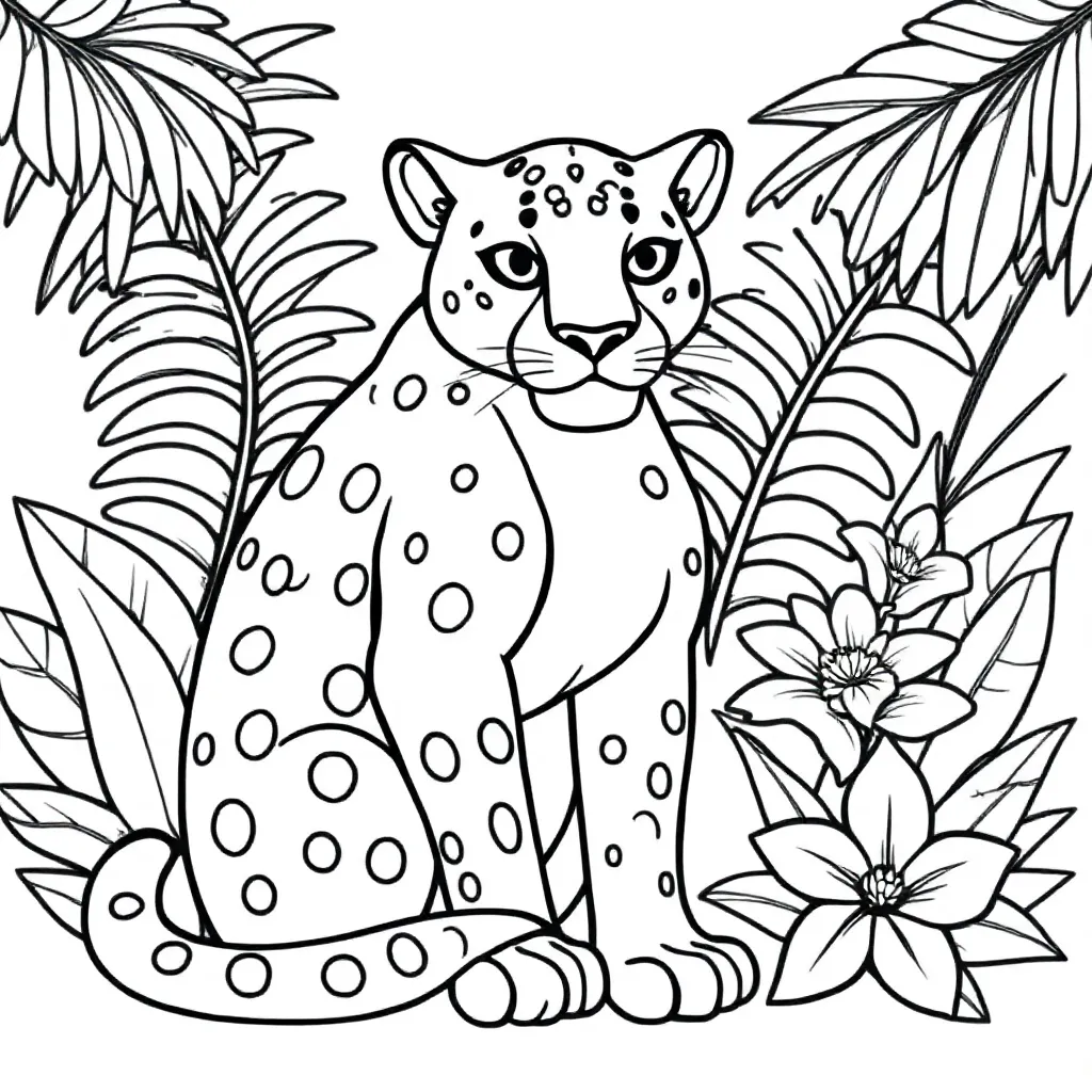 Childrens coloring page