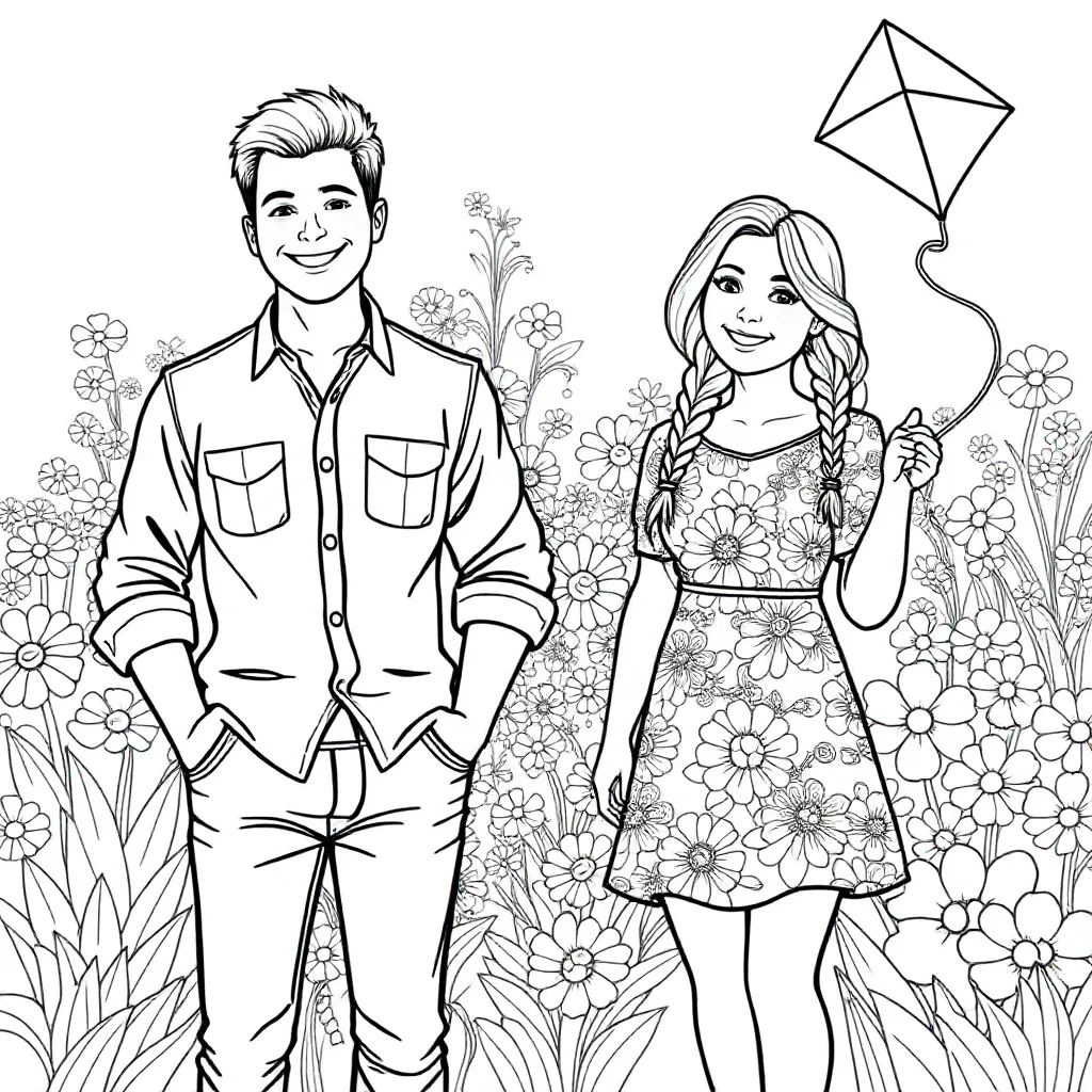 Childrens coloring page