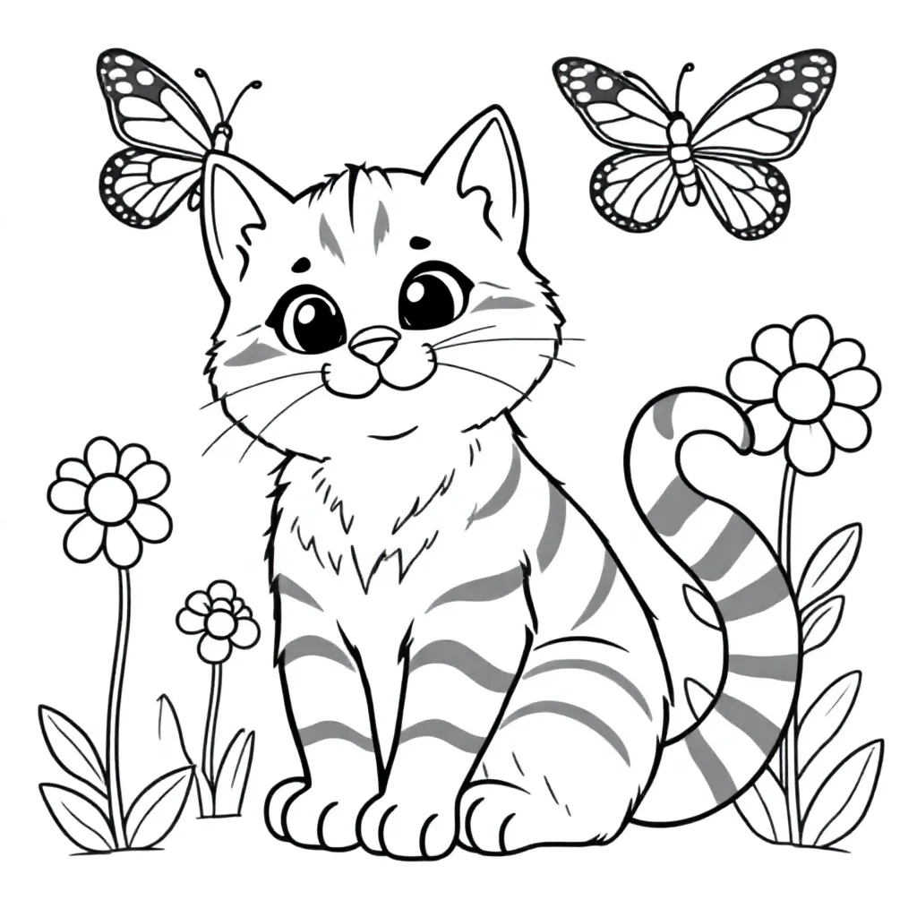 Childrens coloring page