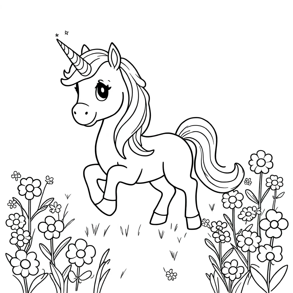 Childrens coloring page