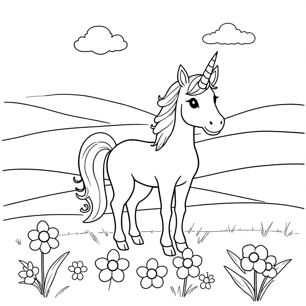 Childrens coloring page