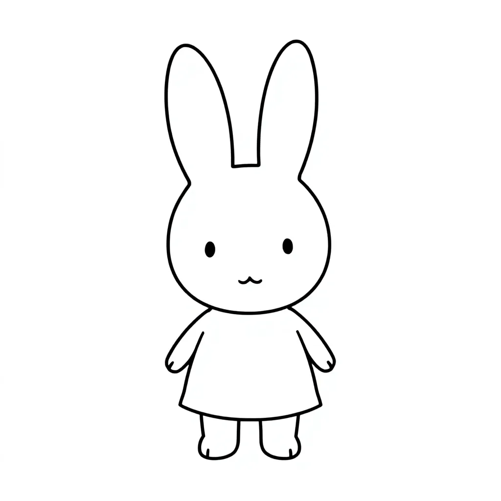 Free Printable Nijntje Coloring Pages for Kids