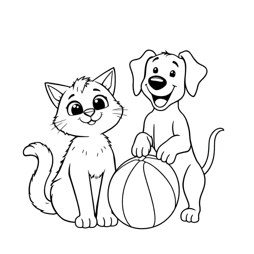 Childrens coloring page