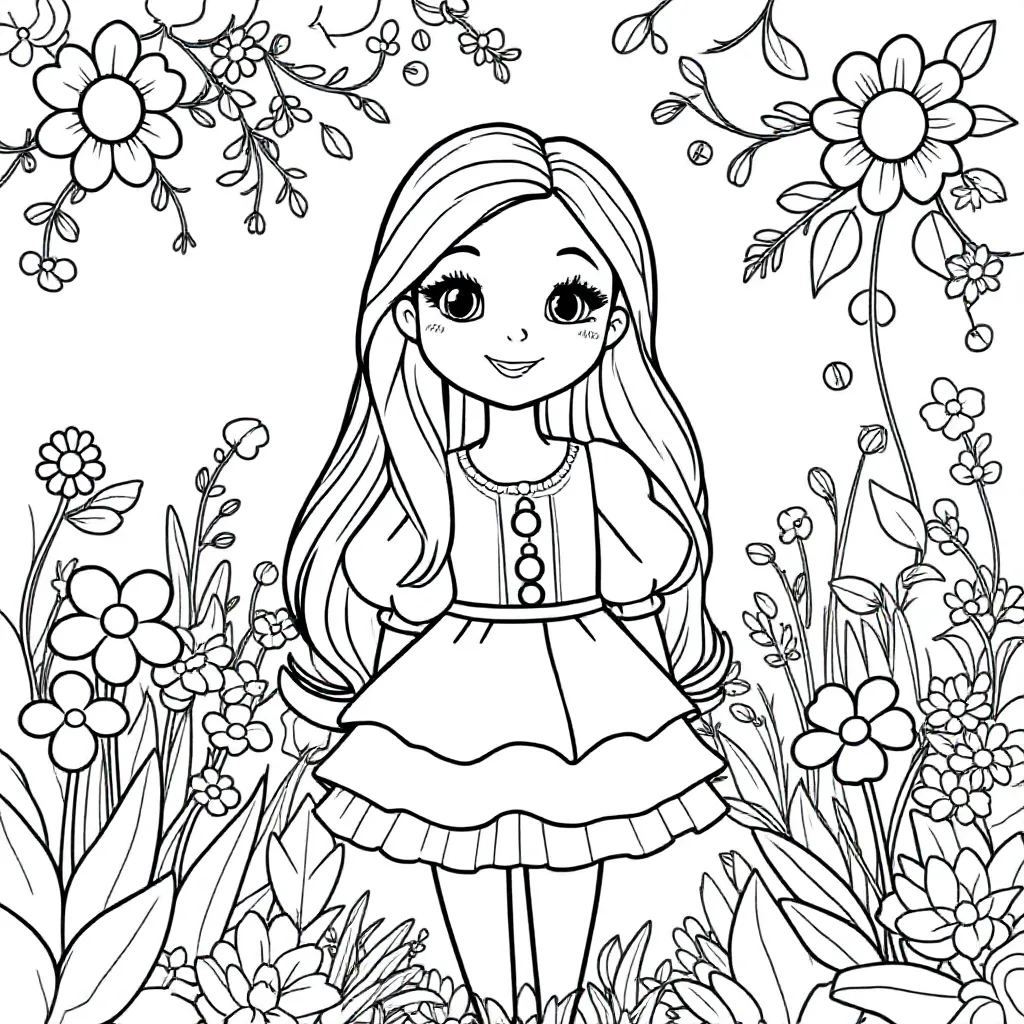 Childrens coloring page