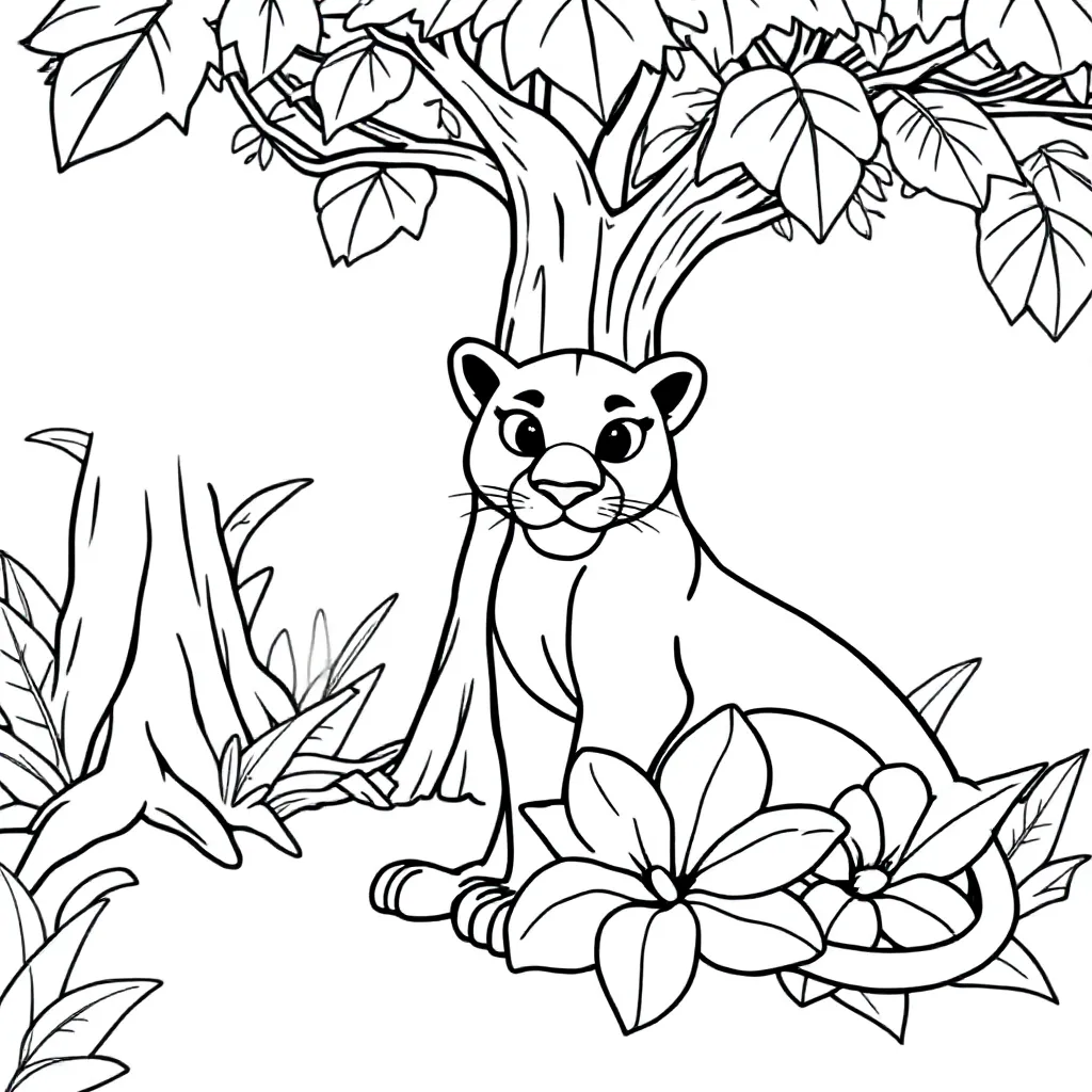 Childrens coloring page