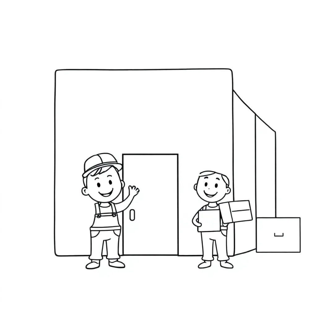 Childrens coloring page