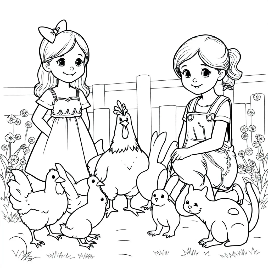 Childrens coloring page