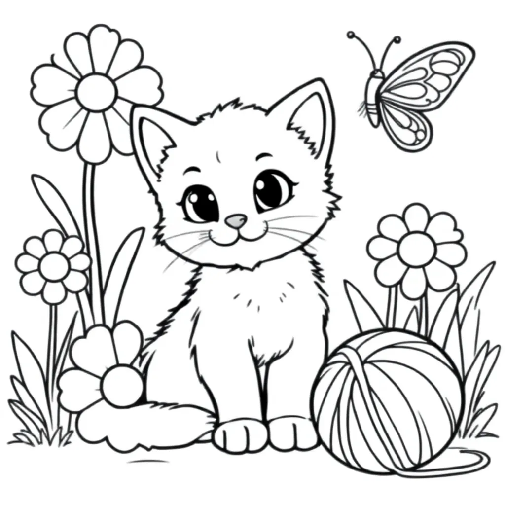 Childrens coloring page
