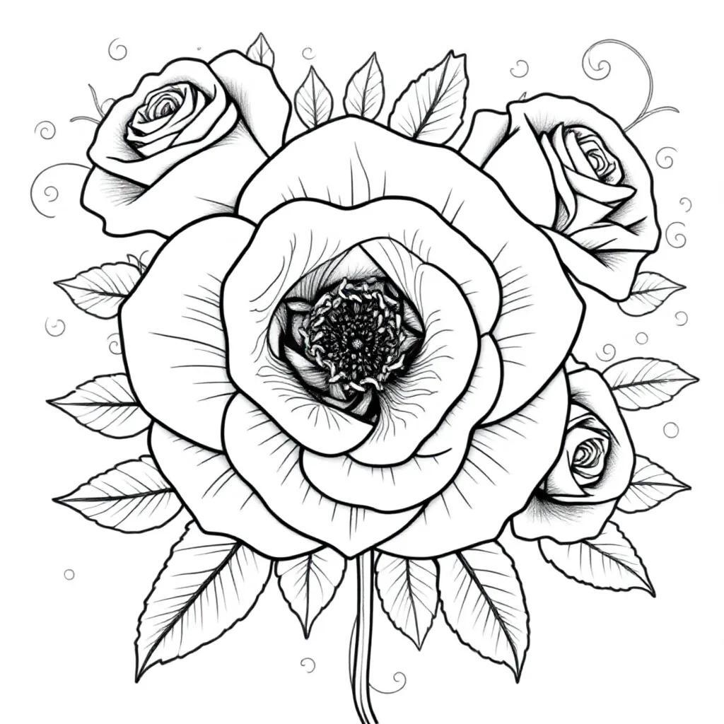 Childrens coloring page