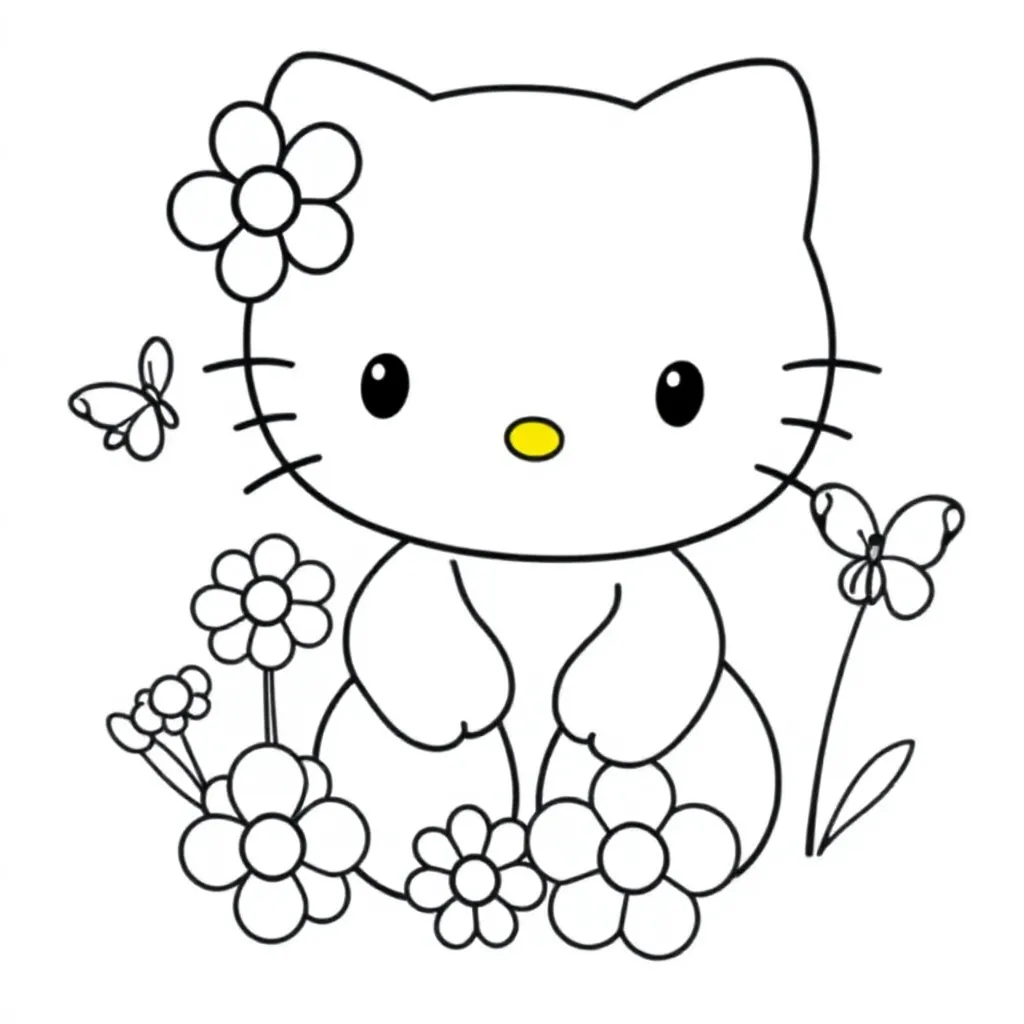 Childrens coloring page