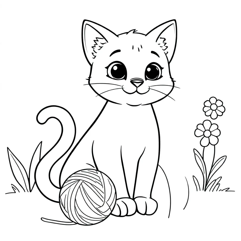 Childrens coloring page