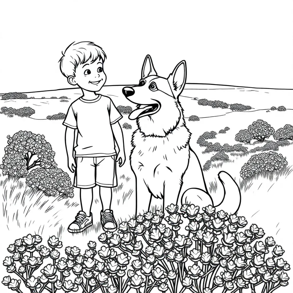 Childrens coloring page