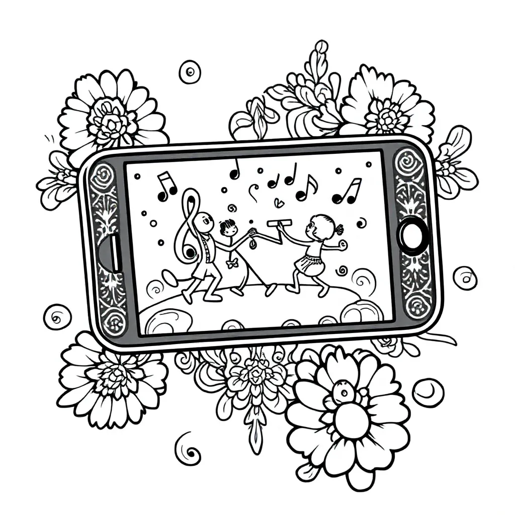Childrens coloring page