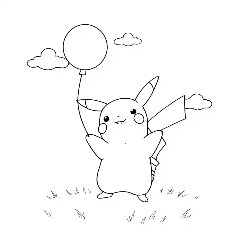 Coloring Page Pichatu