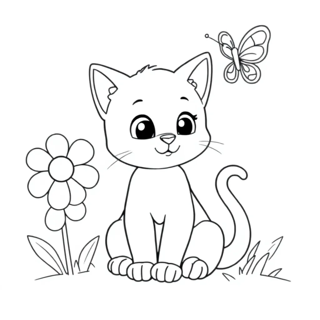 Childrens coloring page