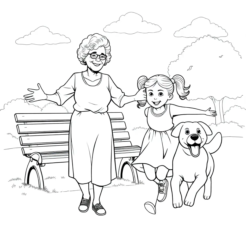Childrens coloring page
