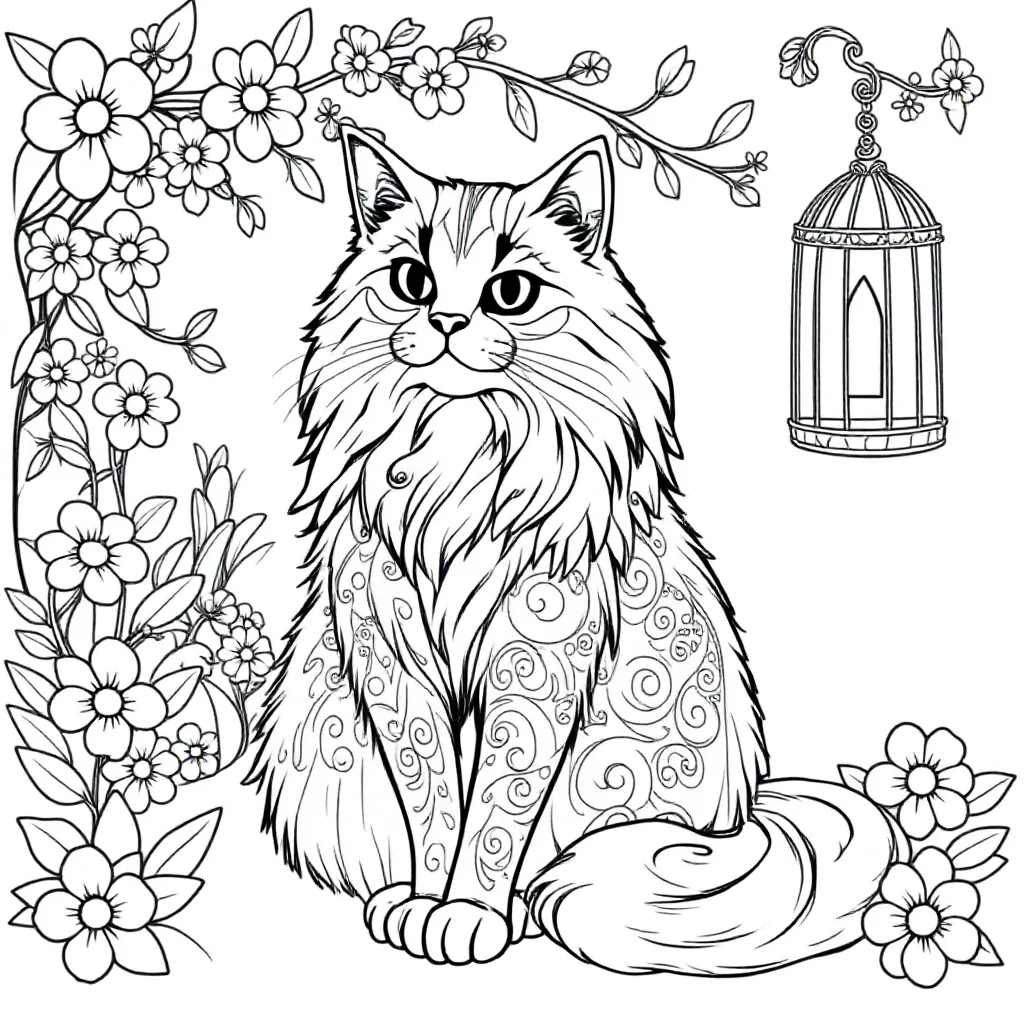Childrens coloring page