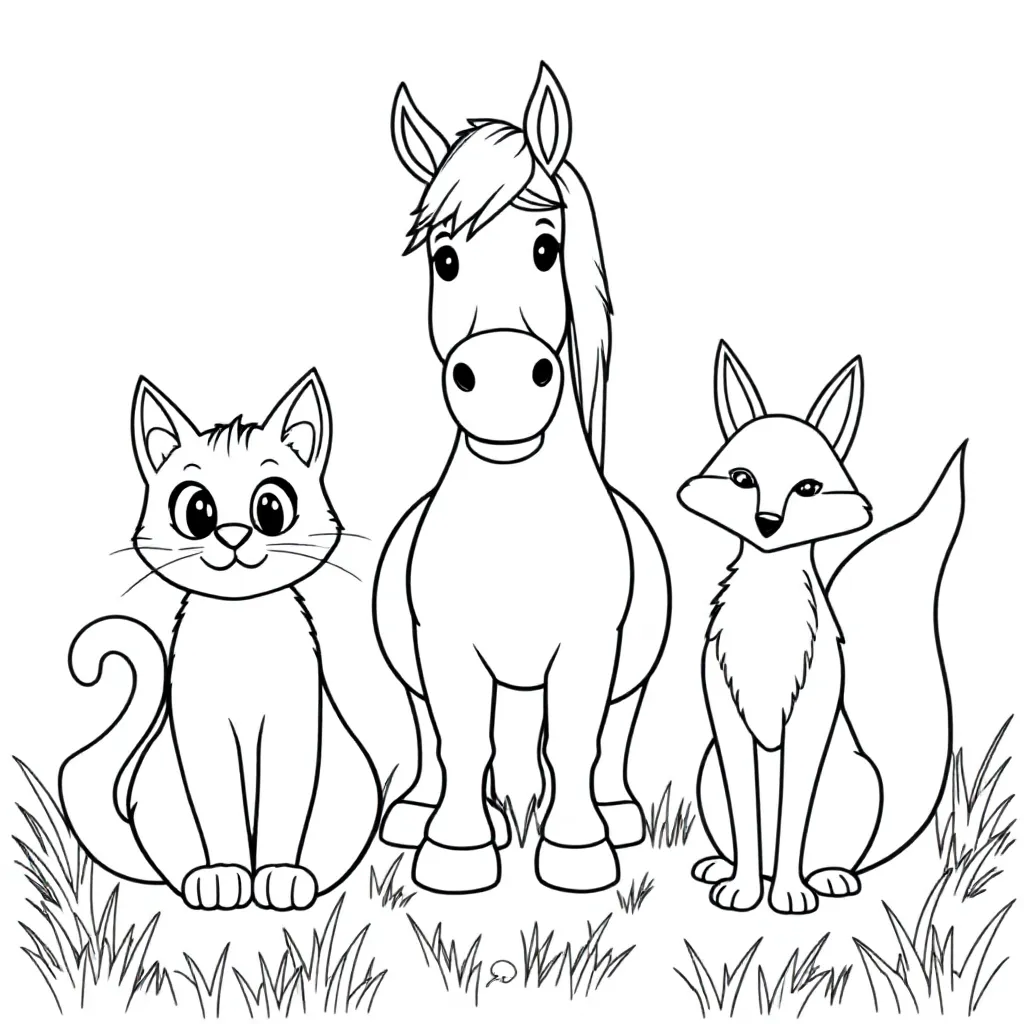 Childrens coloring page