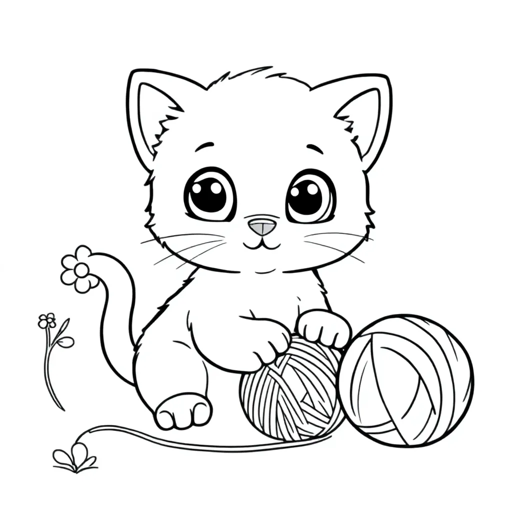 Childrens coloring page