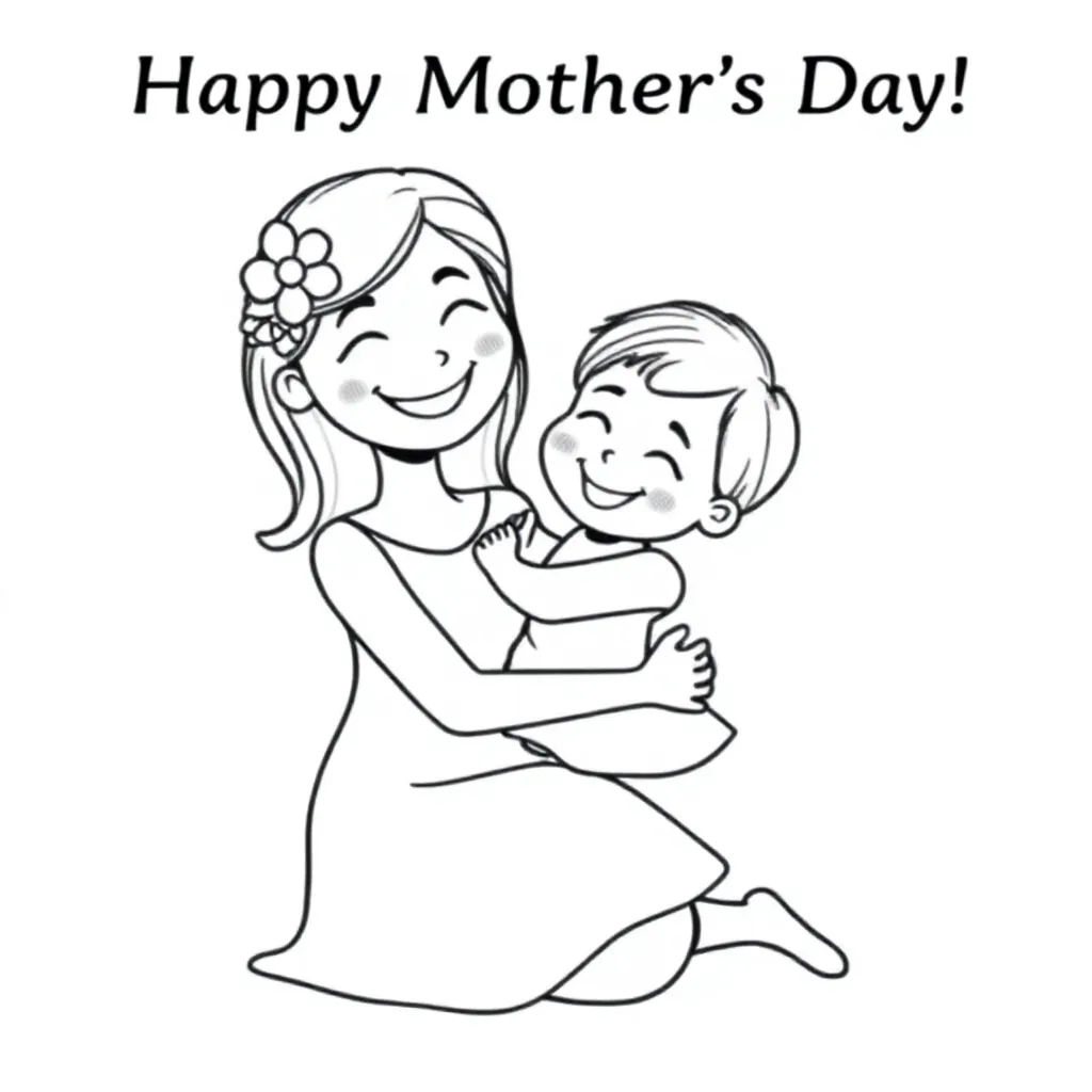 Childrens coloring page