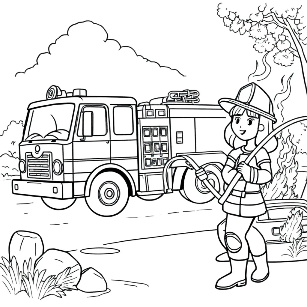 Childrens coloring page