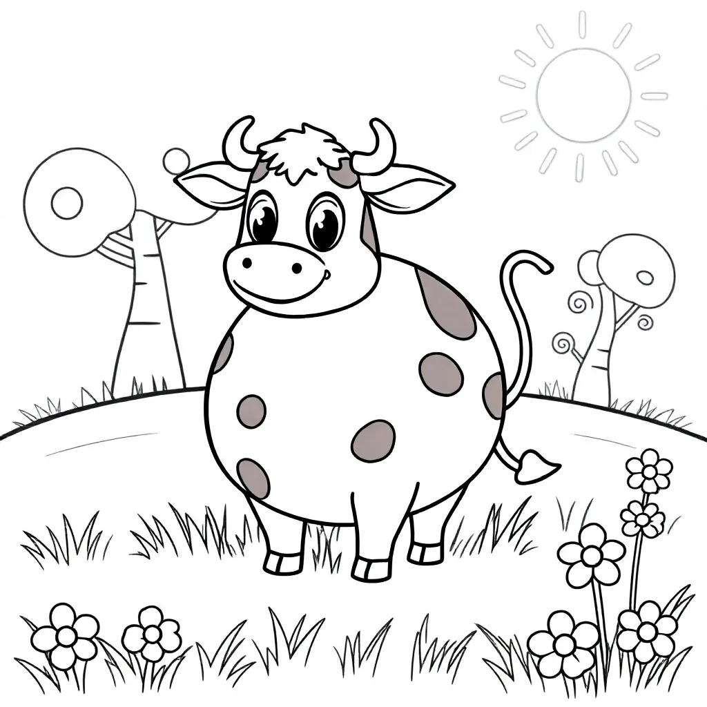 Childrens coloring page