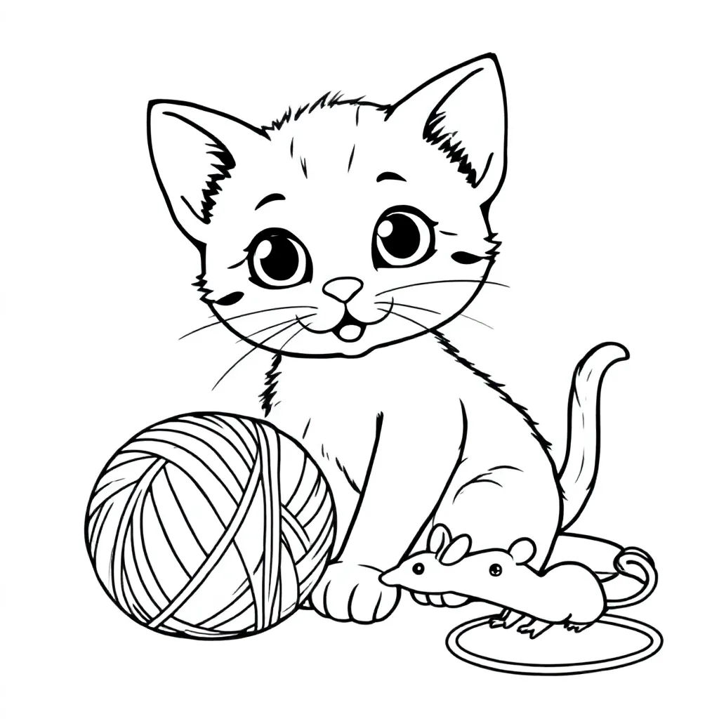 Childrens coloring page