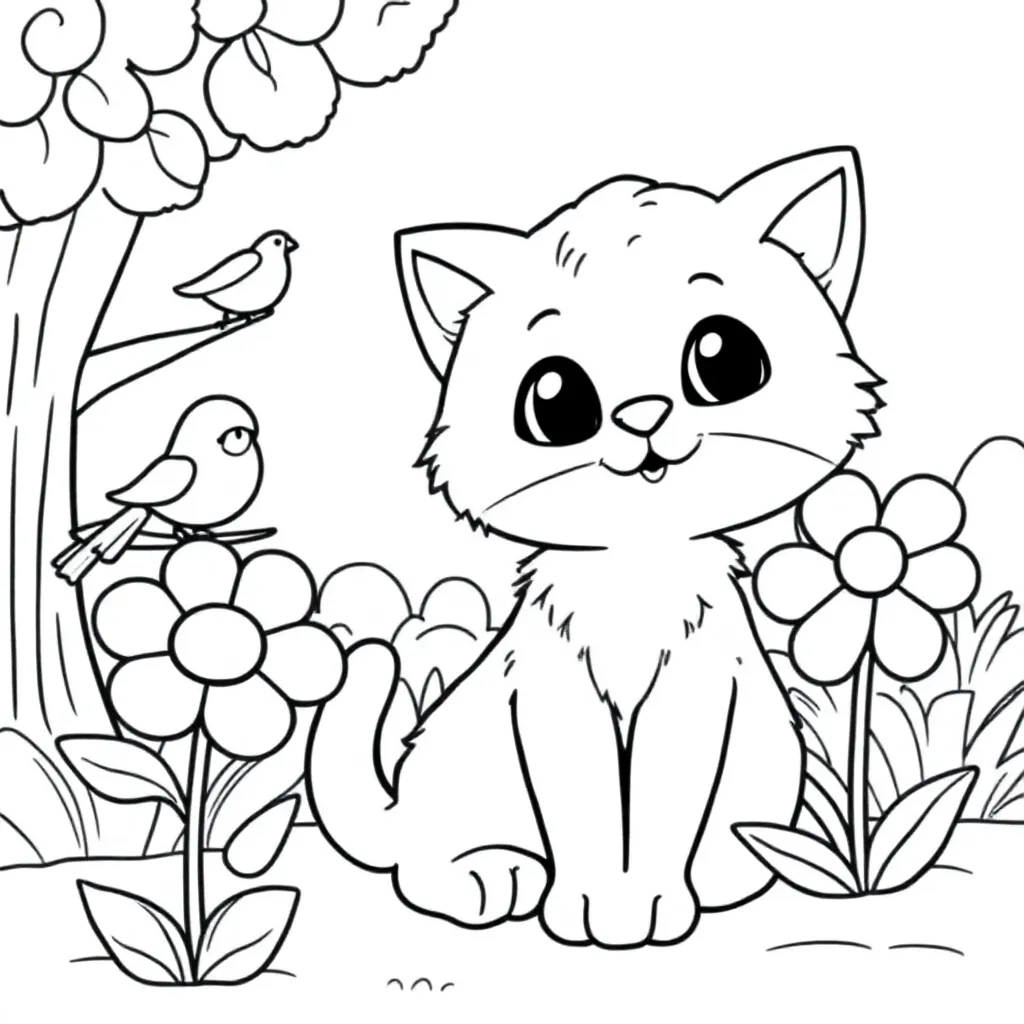 Childrens coloring page