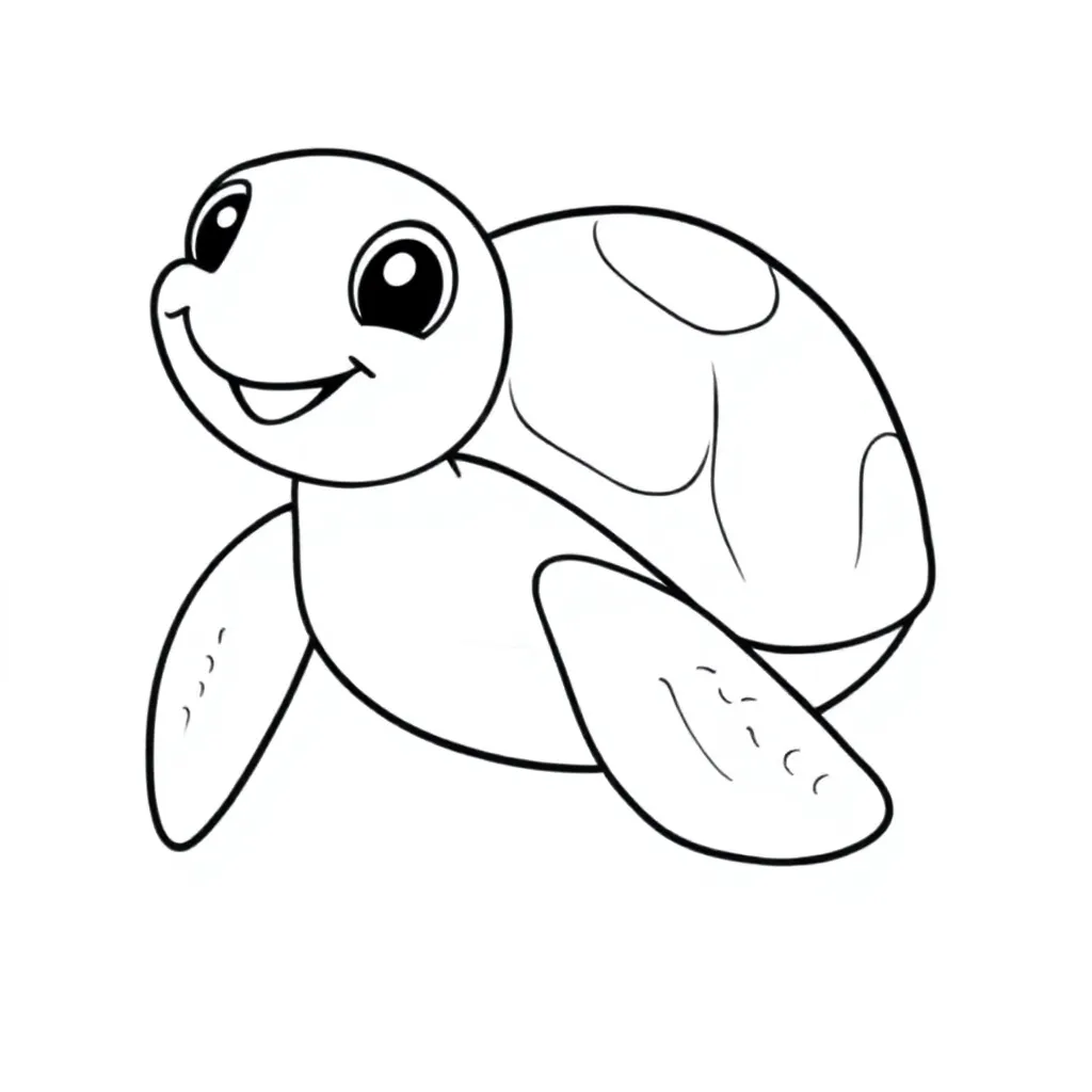 Free Sea Animal Coloring Pages for Kids