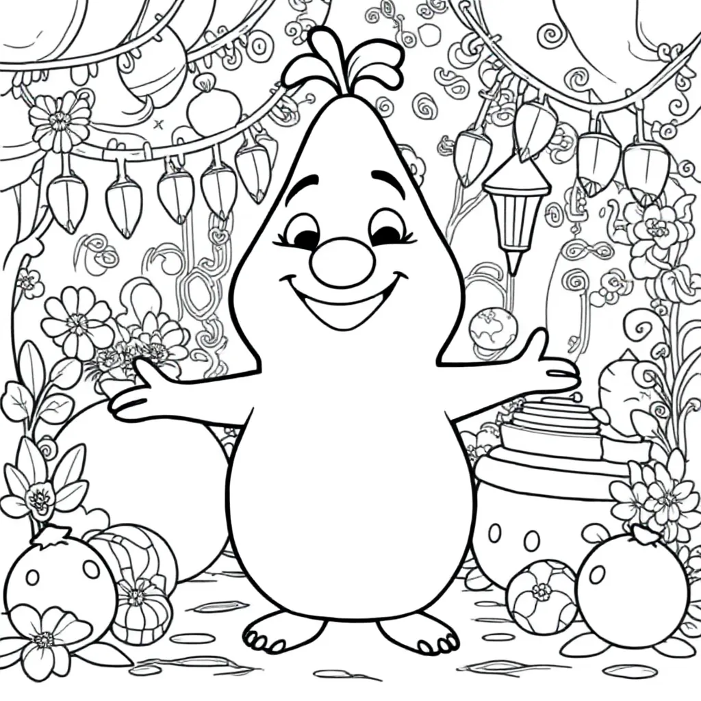 Childrens coloring page
