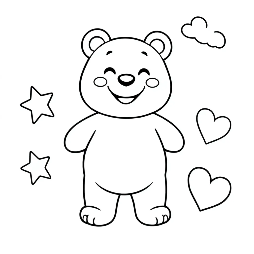 Childrens coloring page