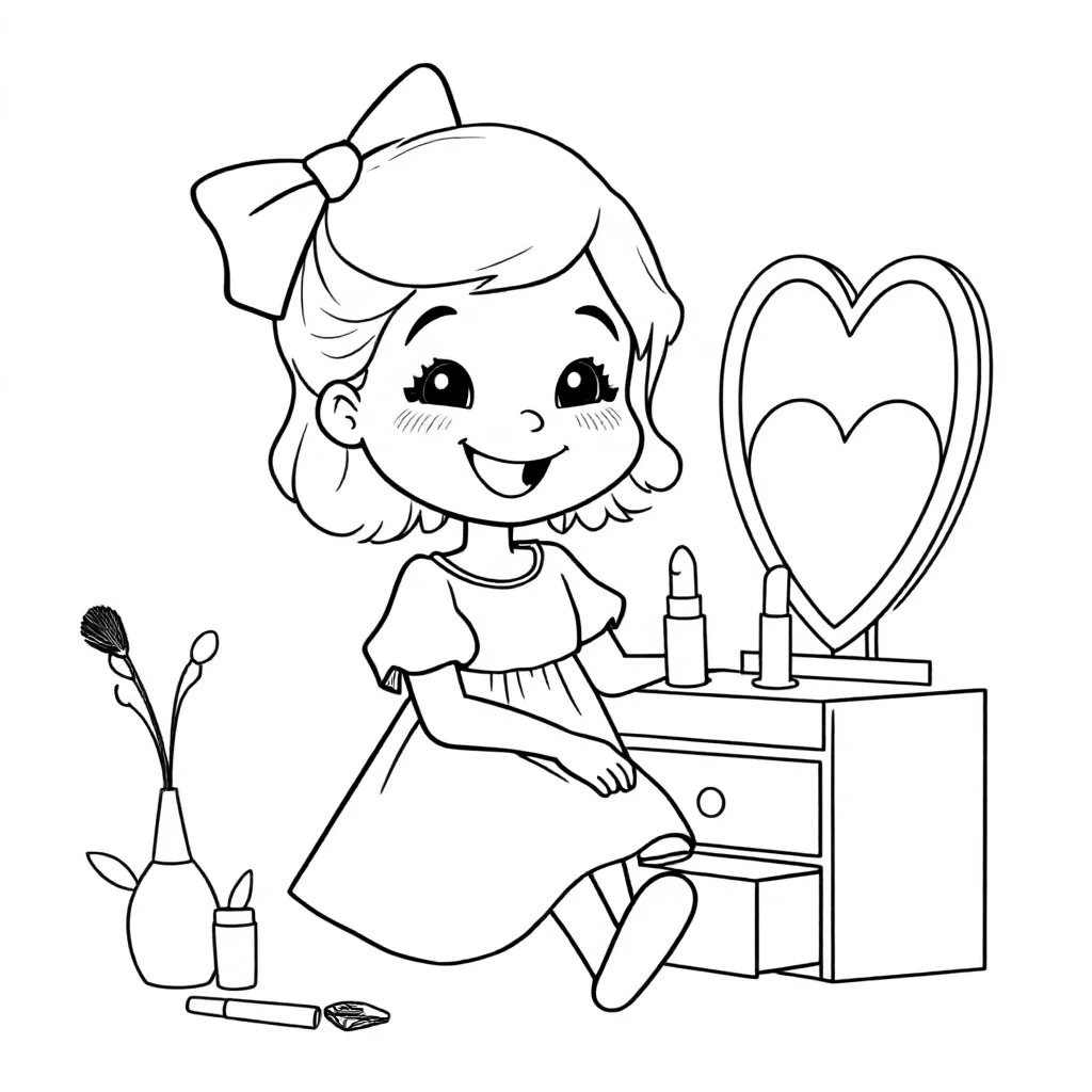 Childrens coloring page