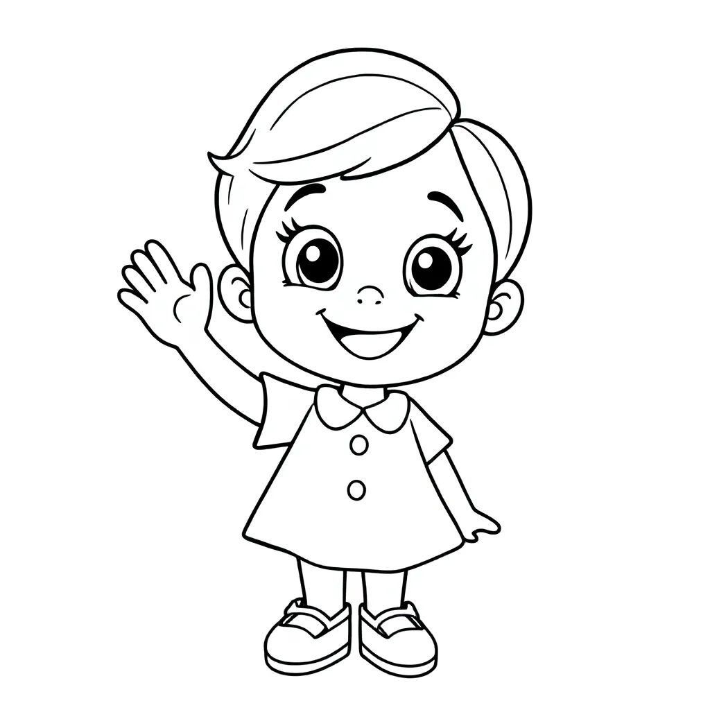 Childrens coloring page