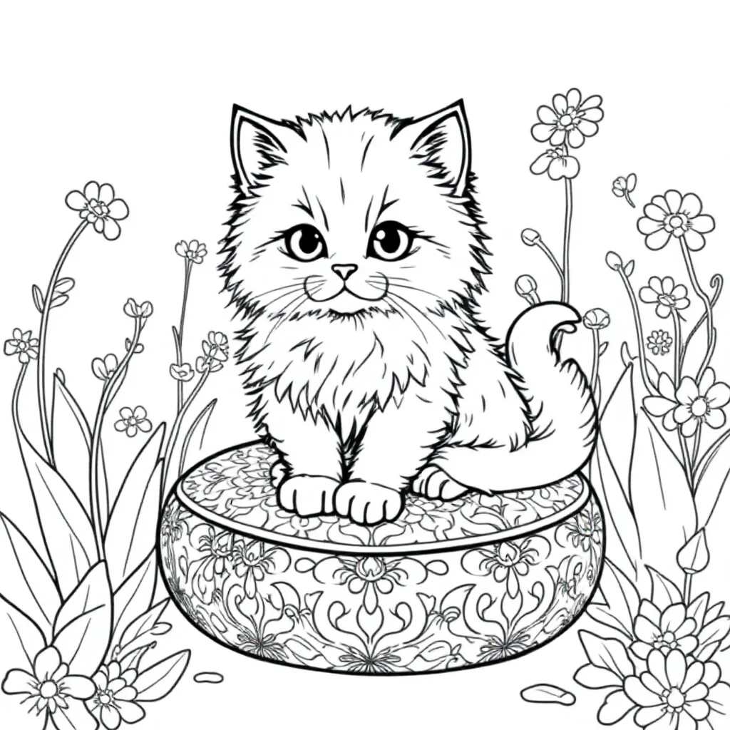 Childrens coloring page