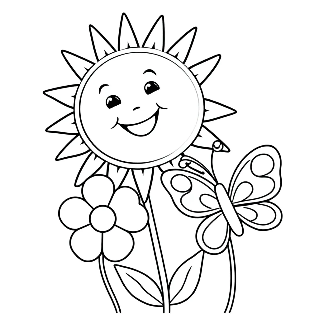 Childrens coloring page