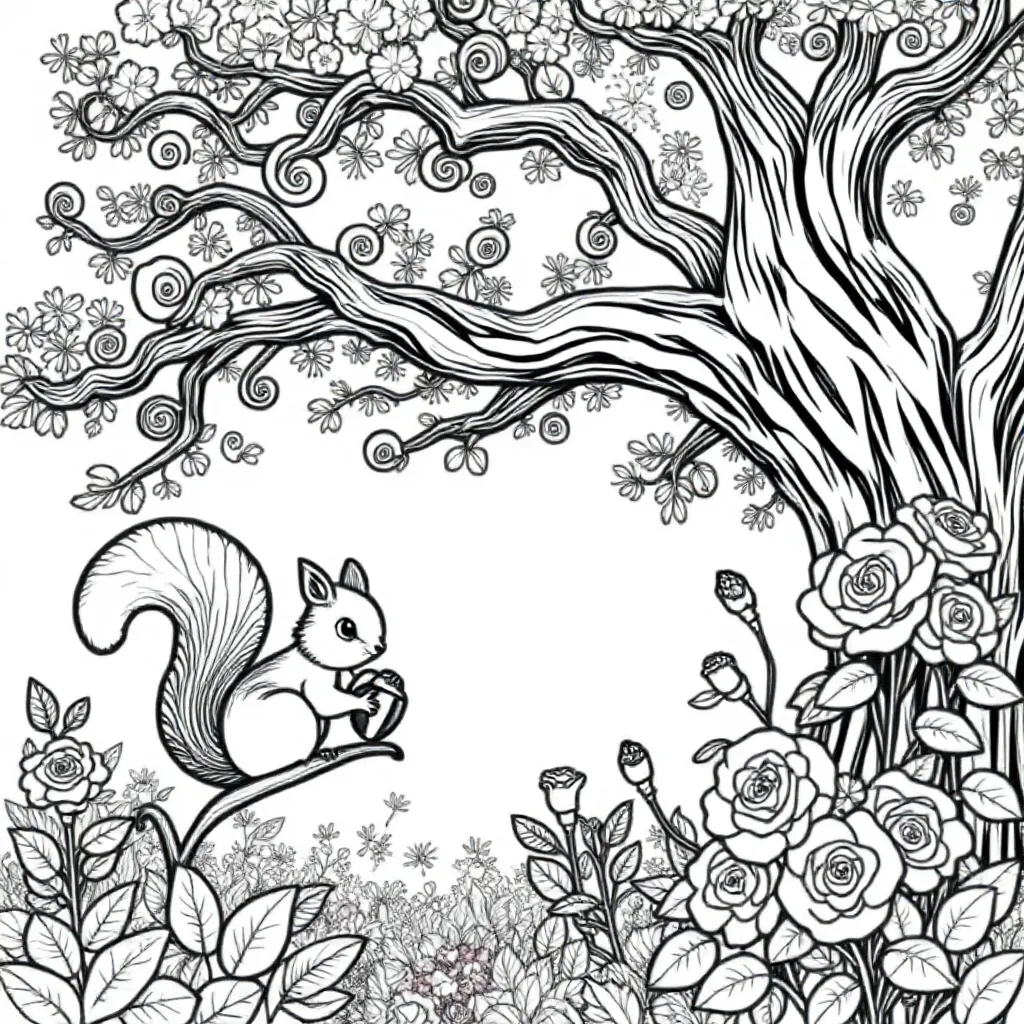 Childrens coloring page