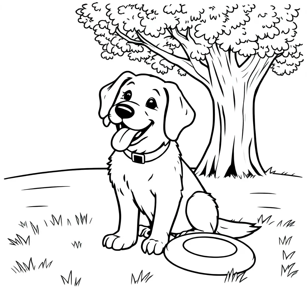 Childrens coloring page