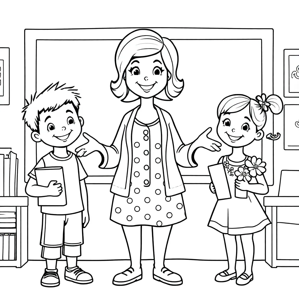 Childrens coloring page