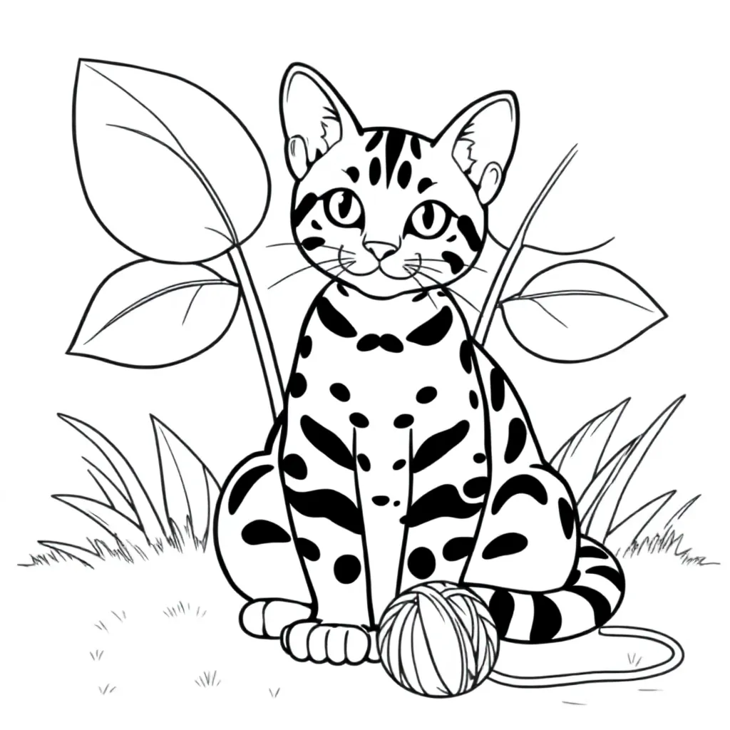 Childrens coloring page