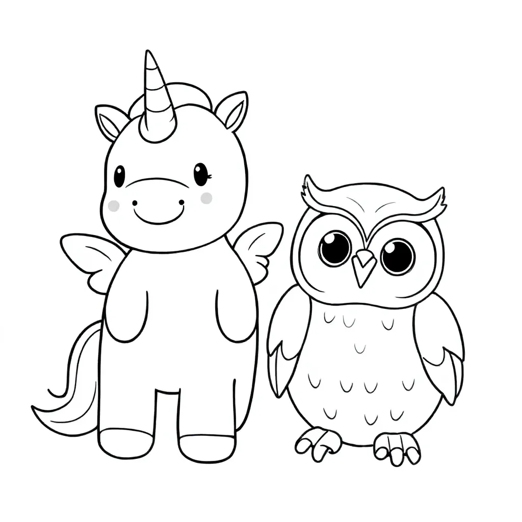 Childrens coloring page