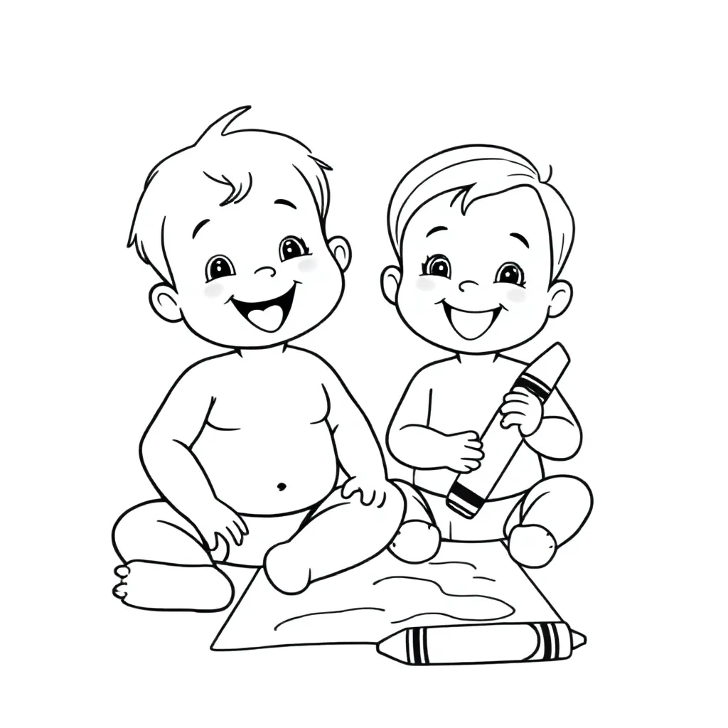 Childrens coloring page