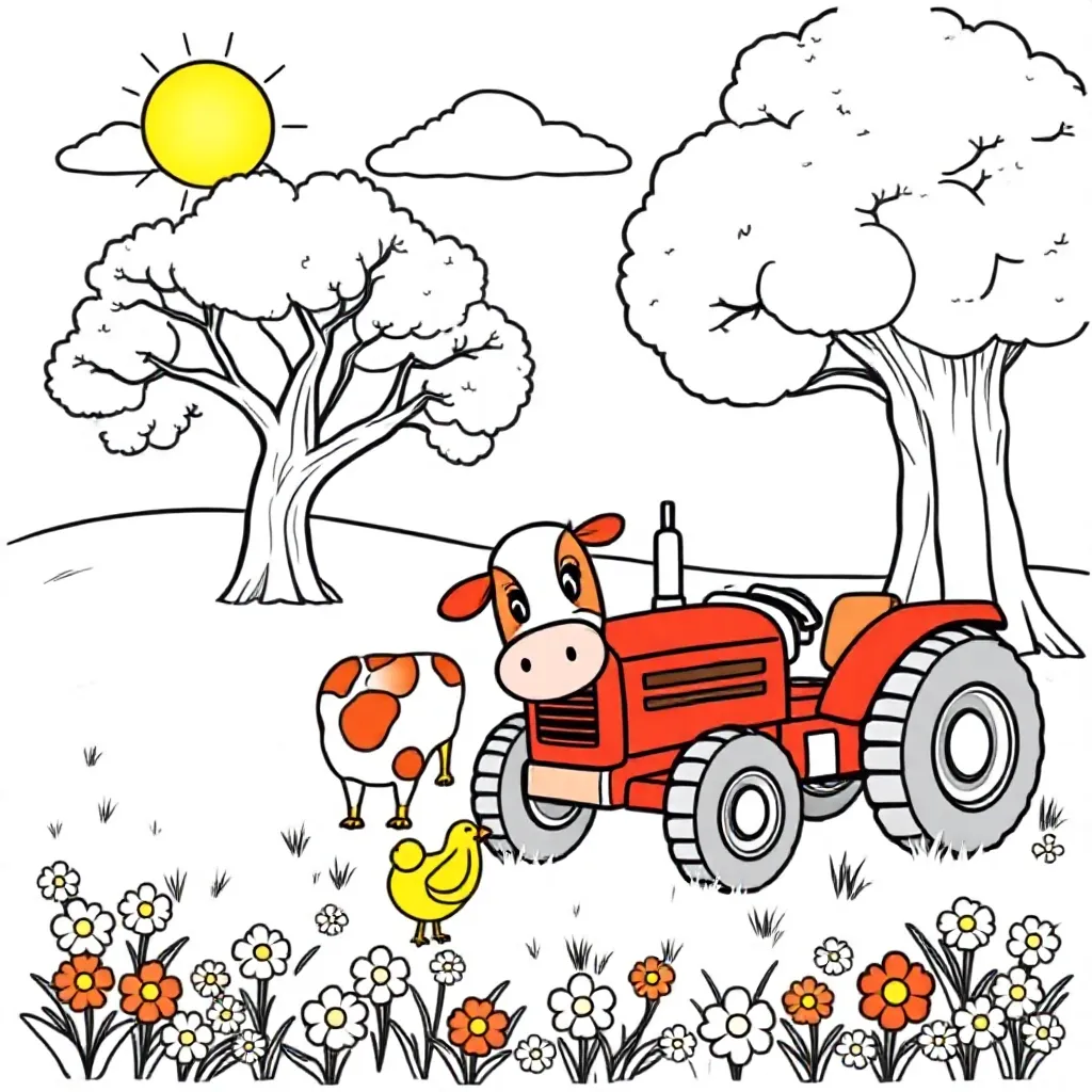 Childrens coloring page