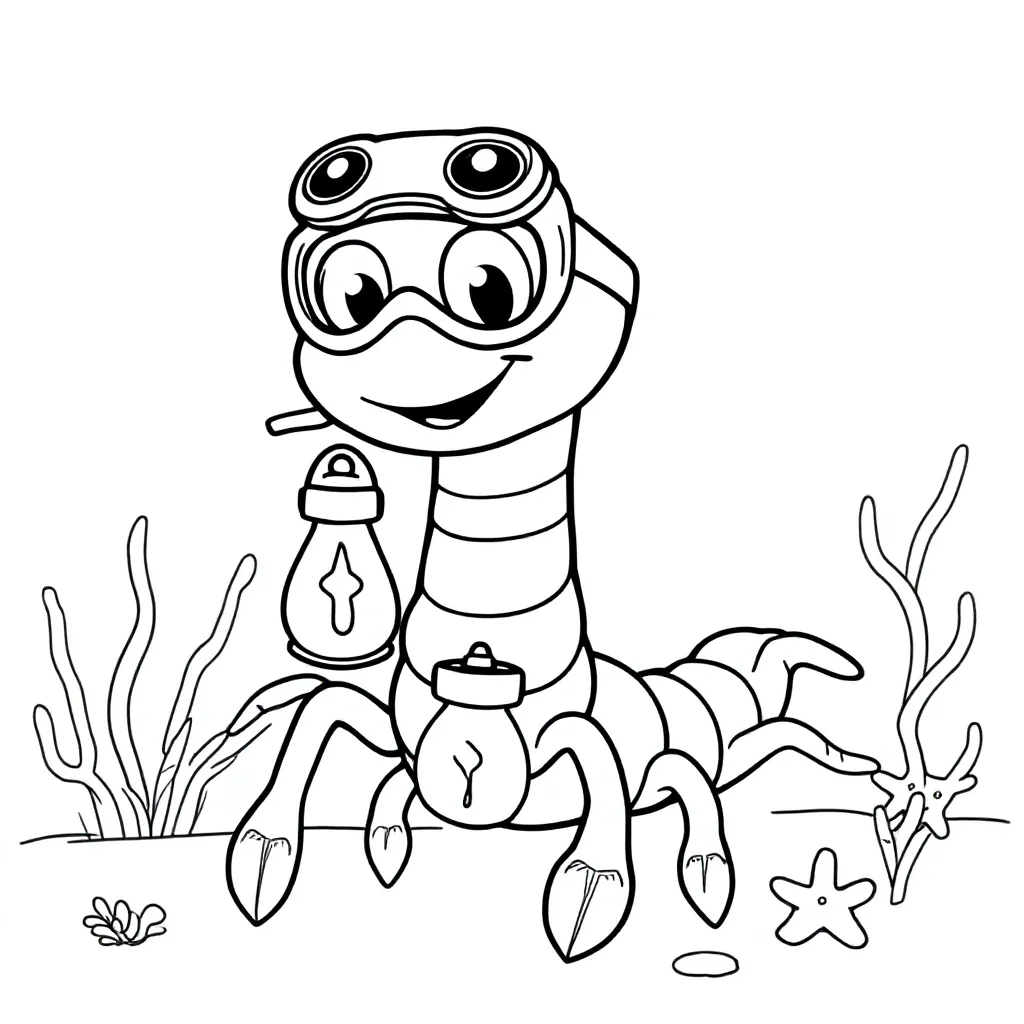 Childrens coloring page