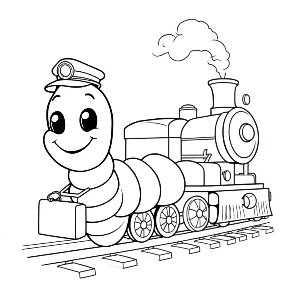 Childrens coloring page