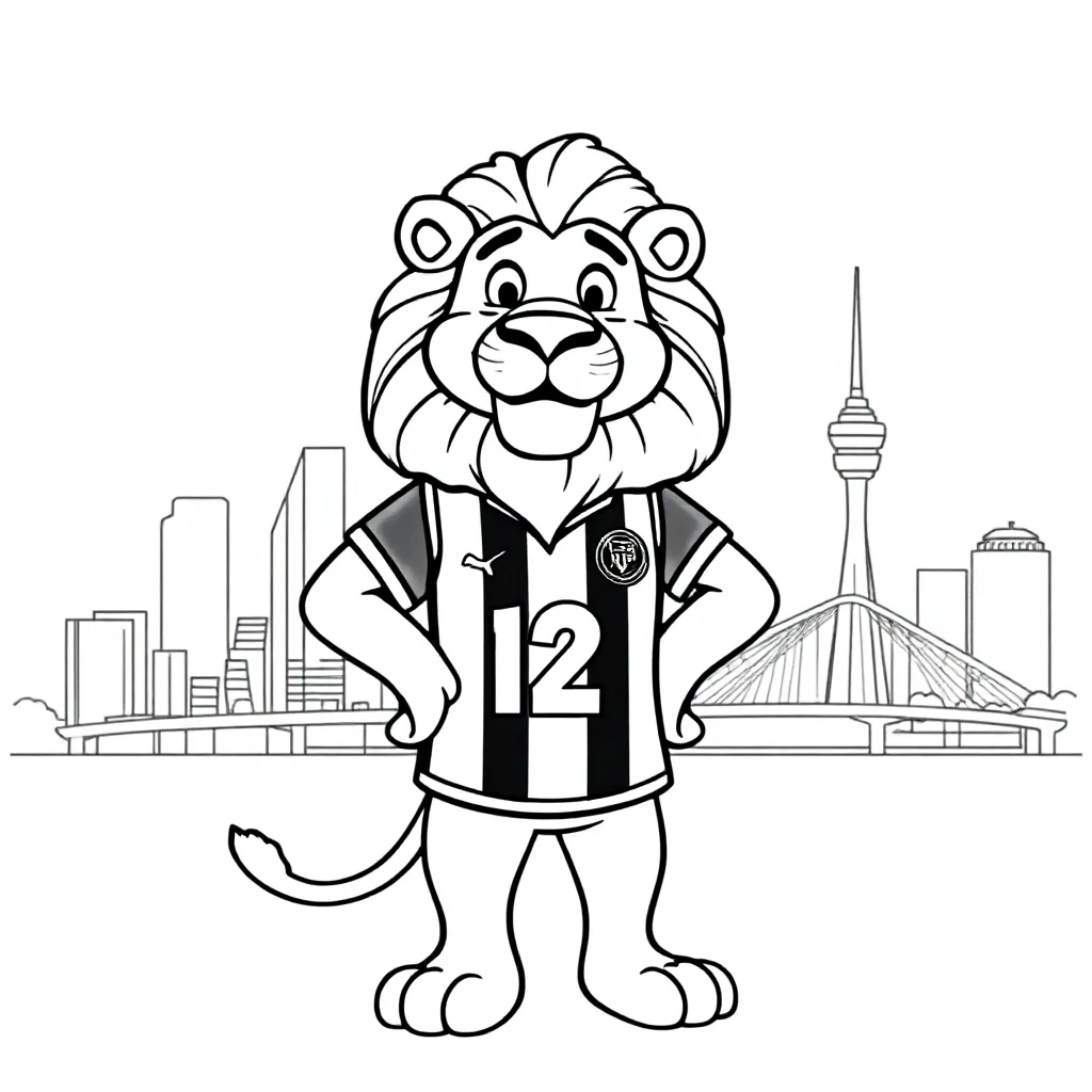 Childrens coloring page