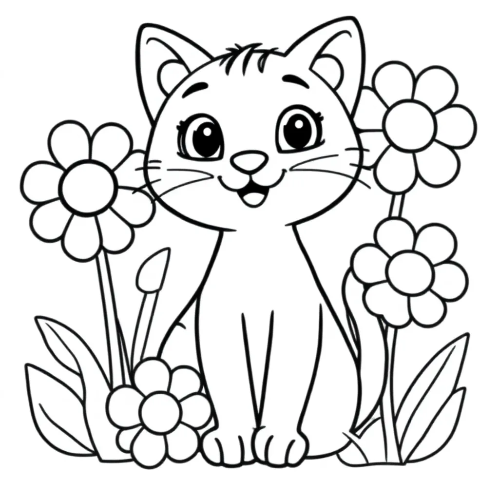 Childrens coloring page