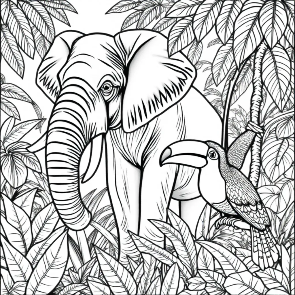 Free Animal Coloring Pages for Kids