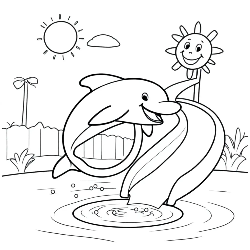 Childrens coloring page